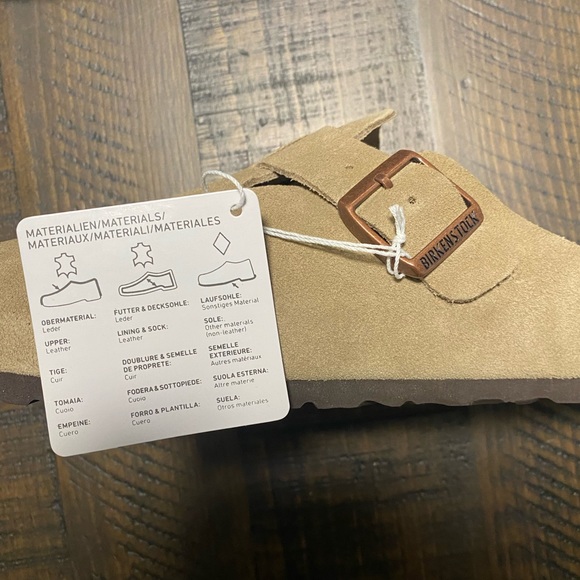 Boston Birkenstocks Taupe - Men’s US11/EU44 (42 shown in photos - not available) - Picture 5 of 8